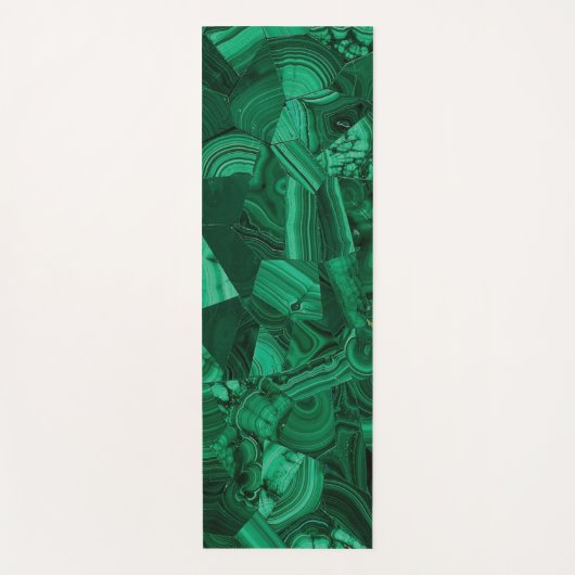 Green Malachite Yogamat (Voorkant)