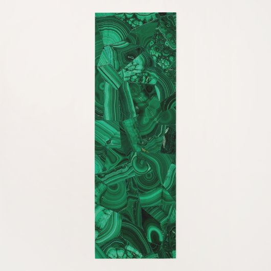 Green Malachite Yogamat (Achterkant)