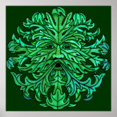 Green Man Gaze Poster (Voorkant)