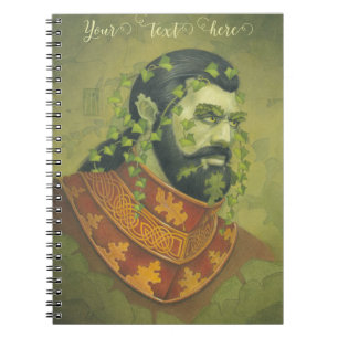 Green Man Knight Notitieboek