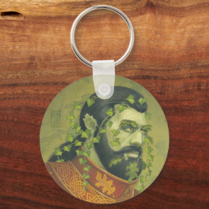 Green Man Knight Sleutelhanger