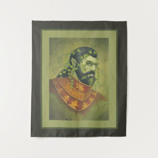 Green Man Knight Wandkleed (Voorkant)