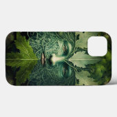 Green Man Mandala Fantasy Art Case-Mate iPhone Case (Achterkant (horizontaal))