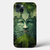 Green Man Mandala Fantasy Art Case-Mate iPhone Case (Achterkant)
