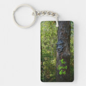 Green Man Pagan Mythology Celtic Myth Photographic Sleutelhanger (Voorkant)