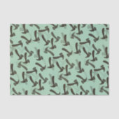 Green Mancave Hammer Tissuepapier (Voorkant)