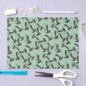 Green Mancave Hammer Tissuepapier (Craft)