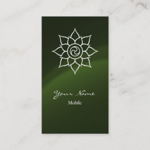 Green Mandala Visitekaartje