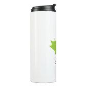 Green Maple Leaf Canada Thermosbeker (Gedraaid links)