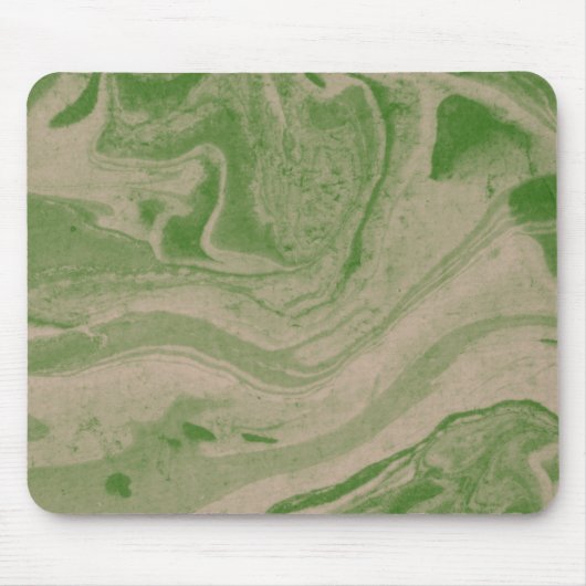 Green marble, a little everyday luxury  muismat (Voorkant)