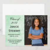 Green Marble Afstuderen aangekondigd Aankondiging (Voorkant / Achterkant)