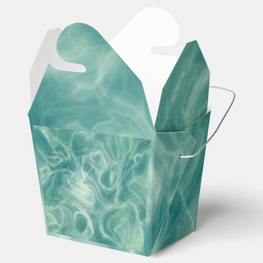 Green Marble Bedankdoosjes (Geopend)