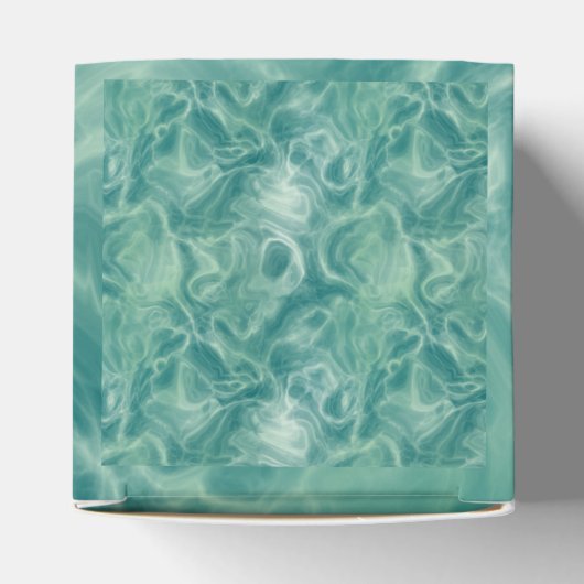 Green Marble Bedankdoosjes (Bovenkant)