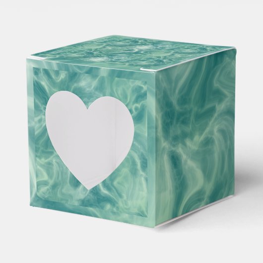 Green Marble Bedankdoosjes (Voorkant Zijde)