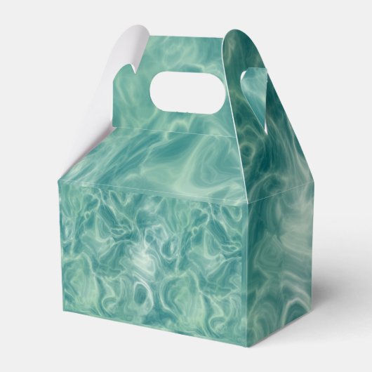 Green Marble Bedankdoosjes (Achterkant)