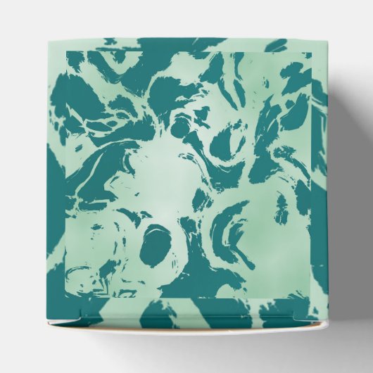 Green Marble Bedankdoosjes (Bovenkant)