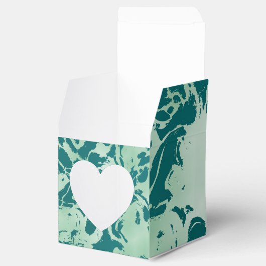 Green Marble Bedankdoosjes (Geopend)