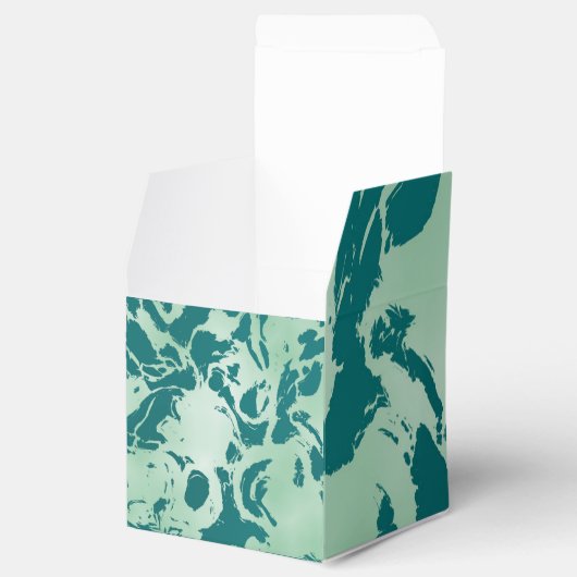 Green Marble Bedankdoosjes (Geopend)