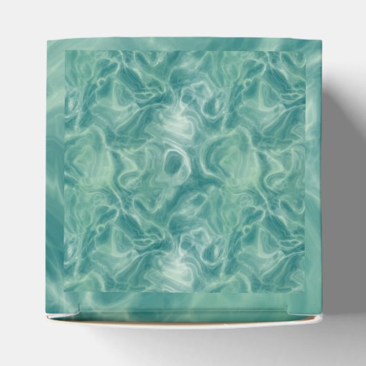 Green Marble Bedankdoosjes (Bovenkant)