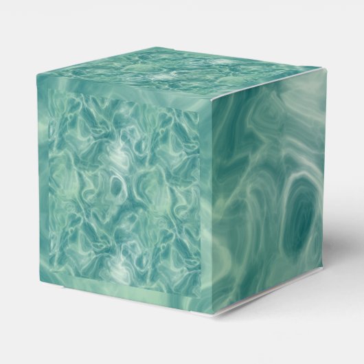 Green Marble Bedankdoosjes (Achterkant)