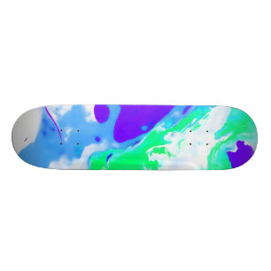 Green Marble Colored Pour Persoonlijk Skateboard