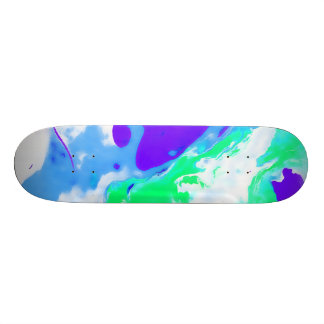 Green Marble Colored Pour Persoonlijk Skateboard