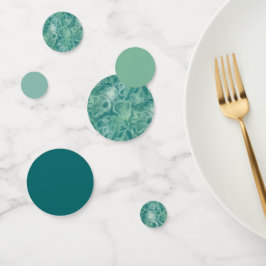 Green Marble Confetti