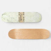 Green Marble Diamond Bling Persoonlijk Skateboard (Horizontaal)