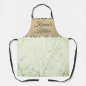 Green Marble Diamond Bling Schort (Voorkant)