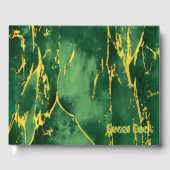 Green Marble Gastenboek (Voorkant)