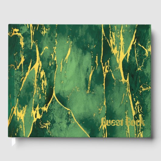 Green Marble Gastenboek (Voorkant)