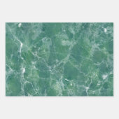 Green Marble Inpakpapier Vel (Voorkant 3)
