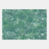 Green Marble Inpakpapier Vel (Voorkant 2)