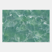 Green Marble Inpakpapier Vel (Voorkant)