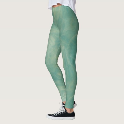 Green Marble Leggings (Links)