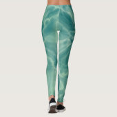 Green Marble Leggings (Achterkant)