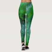 Green Marble Leggings (Achterkant)
