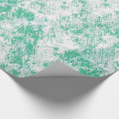 Green Marble Mesh Gift Wrap Cadeaupapier (Hoek)