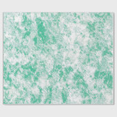 Green Marble Mesh Gift Wrap Cadeaupapier (Vlak)