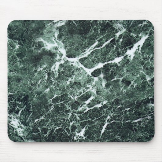 Green Marble Mousepad Muismat (Voorkant)