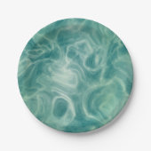 Green Marble Papieren Bordje (Voorkant)