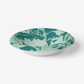 Green Marble Papieren Kommen (Gebogen)