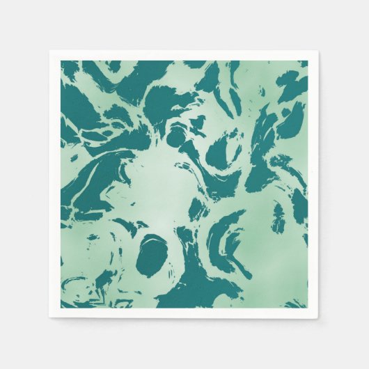 Green Marble Servet (Voorkant)