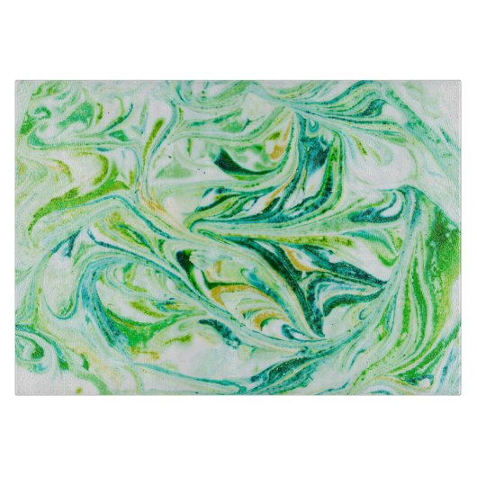 Green Marble Snijplank (Voorkant)