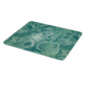 Green Marble Snijplank (Hoek)