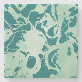 Green Marble Stenen Onderzetter