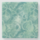 Green Marble Stenen Onderzetter (Voorkant)