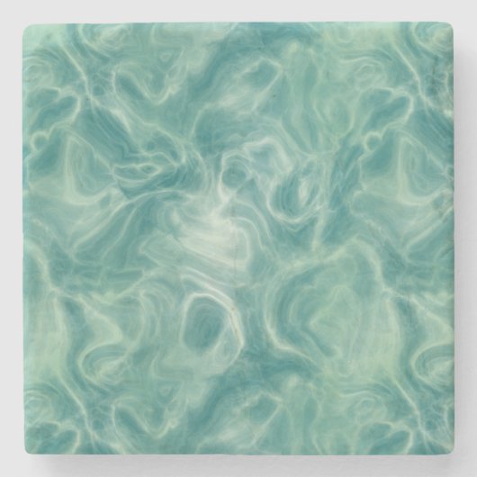 Green Marble Stenen Onderzetter (Voorkant)