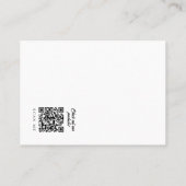 Green Marble Store Earring Display Card Visitekaartje (Achterkant)