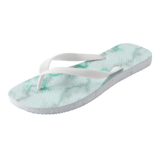 Green Marble Teenslippers (Schuin)